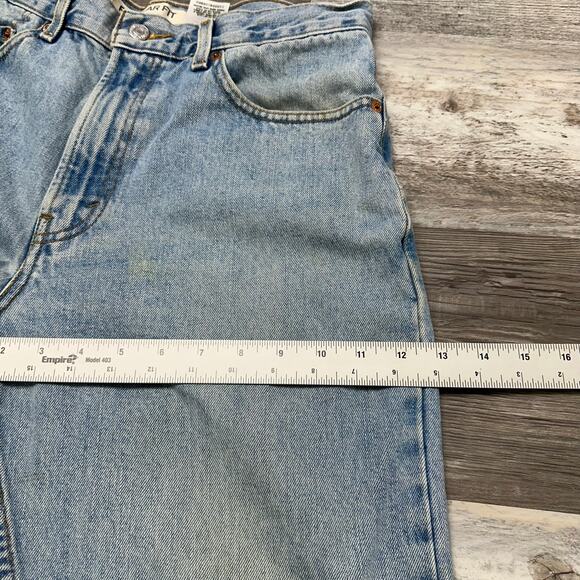 Vintage Y2K Levis 505 Faded Blue Men 31x29 Regular Straight Denim Jeans Red Tab‎ - Picture 11 of 12